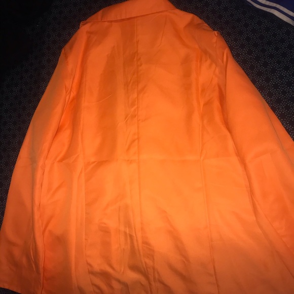 XL Orange/Peach color blazer - Picture 3 of 4